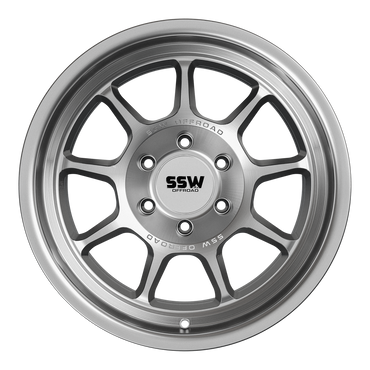 Nova/ Machined Silver / 17x9.0 -25