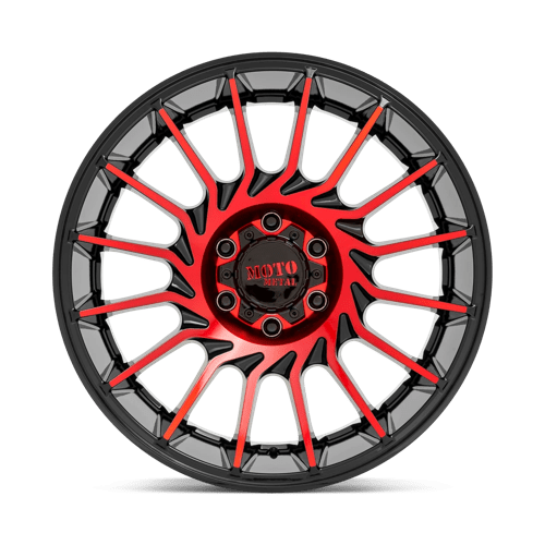 MO807 22X12 8X170 G-BLK MACH RTCC -44MM