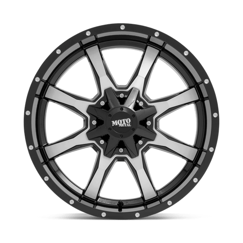 MO970 17X9 5X5.0/5.5 MCH G-BLK -12MM
