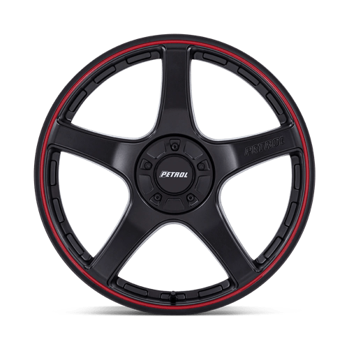 P2E 20X8.5 5X112/120 74 +35 M-BLK RD-LP