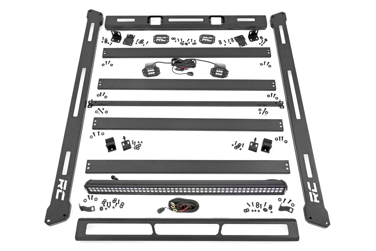 Roof Rack | Black Series Lights | Jeep Wrangler JL (18-24)/Wrangler Unlimited (18-24) 