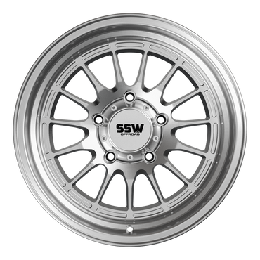 Dakar / Machined Silver / 17x9.0 +0 (5 Lug)