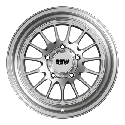 Dakar / Machined Silver / 17x9.0 +0 (5 Lug)