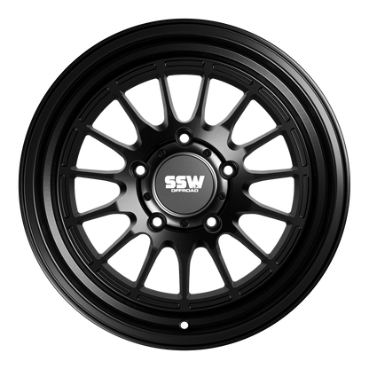 Dakar / Matte Black / 17x9.0 +0 (5 Lug)