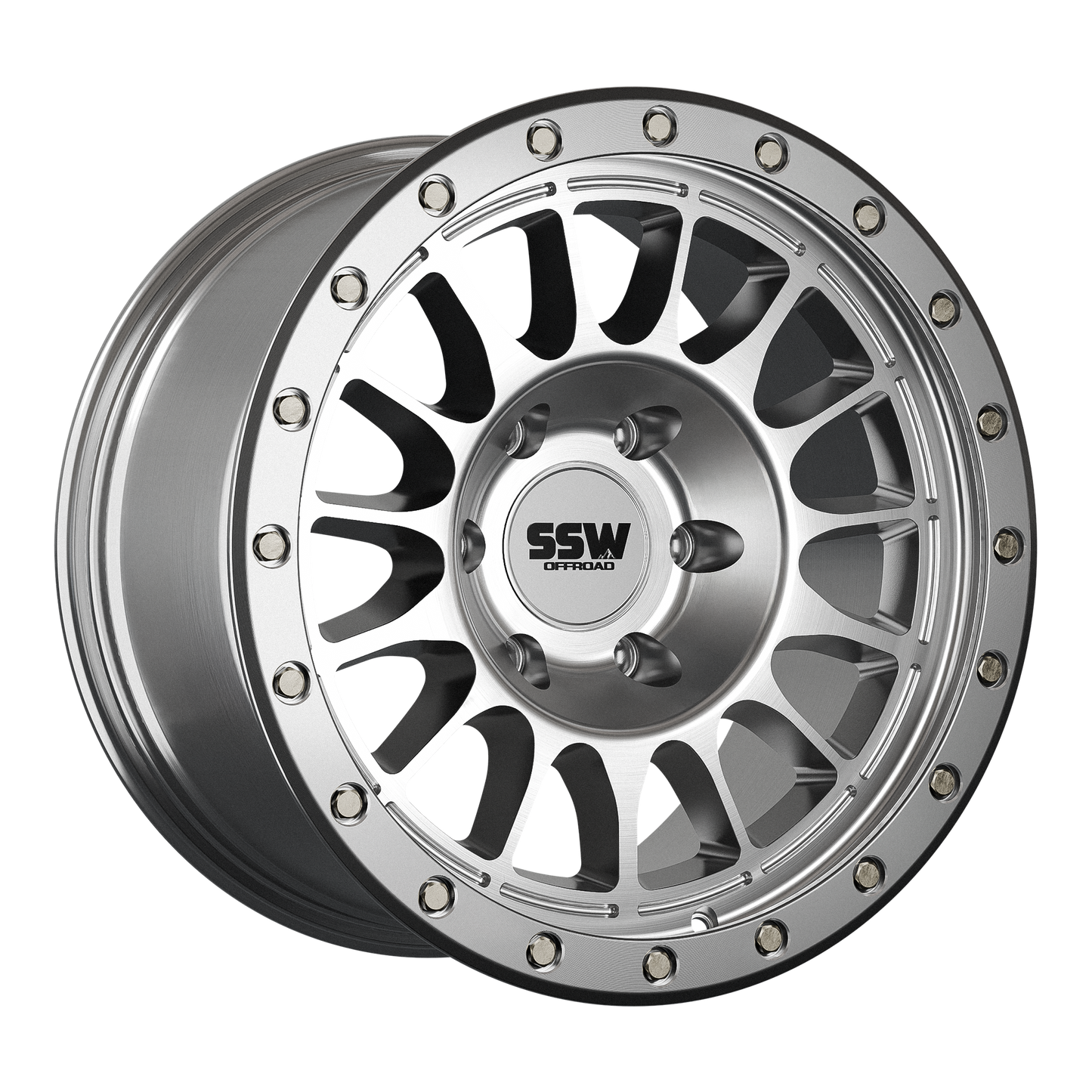 Dakar Evo / Machined Silver / 17x9.0 +0