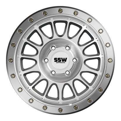 Dakar Evo / Machined Silver / 17x9.0 +25