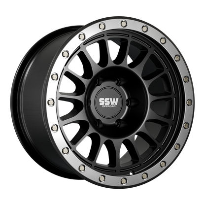 Dakar Evo / Matte Black / 17x9.0 +0