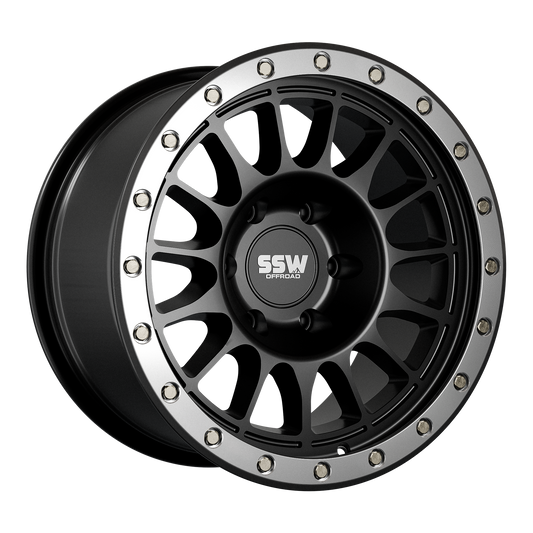 Dakar Evo / Matte Black / 17x9.0 +0