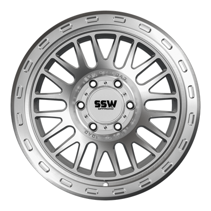 Griffon / Machined Silver / 17x9.0 -25