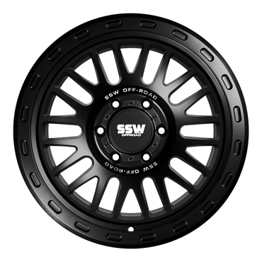 Griffon / Matte Black / 17x9.0 -25