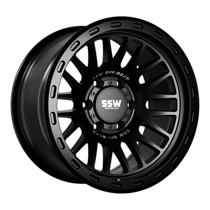 Griffon / Matte Black / 17x9.0 -25