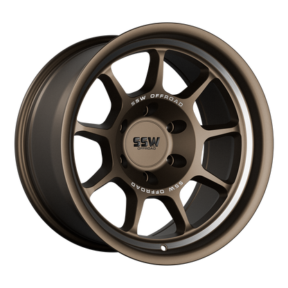 Nova / Matte Bronze / 17x9.0 -25