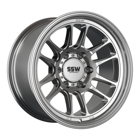 Raptor / Machined Silver / 17X9.0 -12