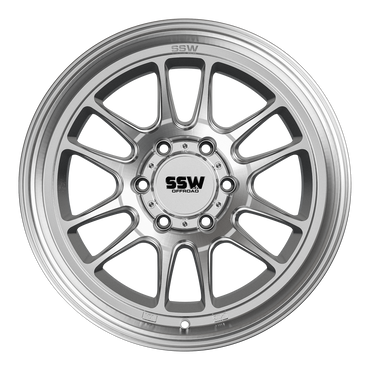 Raptor / Machined Silver / 17X9.0 -12