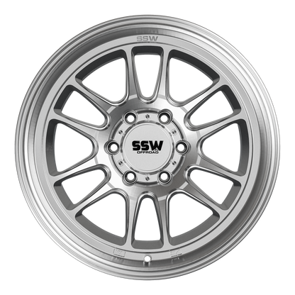 Raptor / Machined Silver / 17X9.0 -12