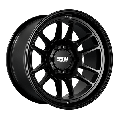 Raptor / Matte Black / 17X9.0 -12
