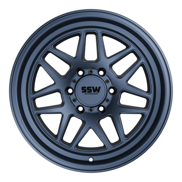 Sierra / Matte Blue / 17x9.0 -25