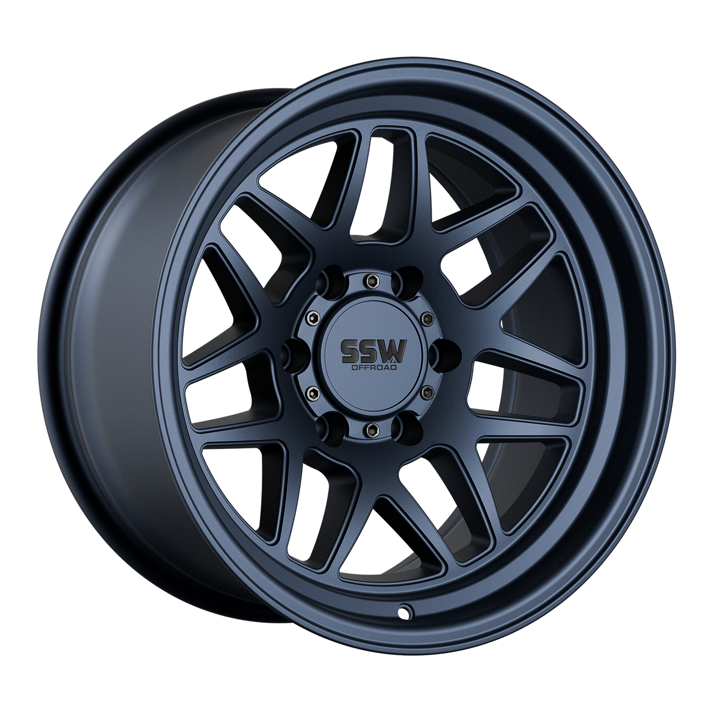 Sierra / Matte Blue / 17x9.0 -25