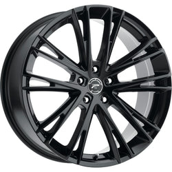 458-7866BK+40 17X8 5X4.50 (+40) PLA 458BK Prophecy (HB 72.62)
