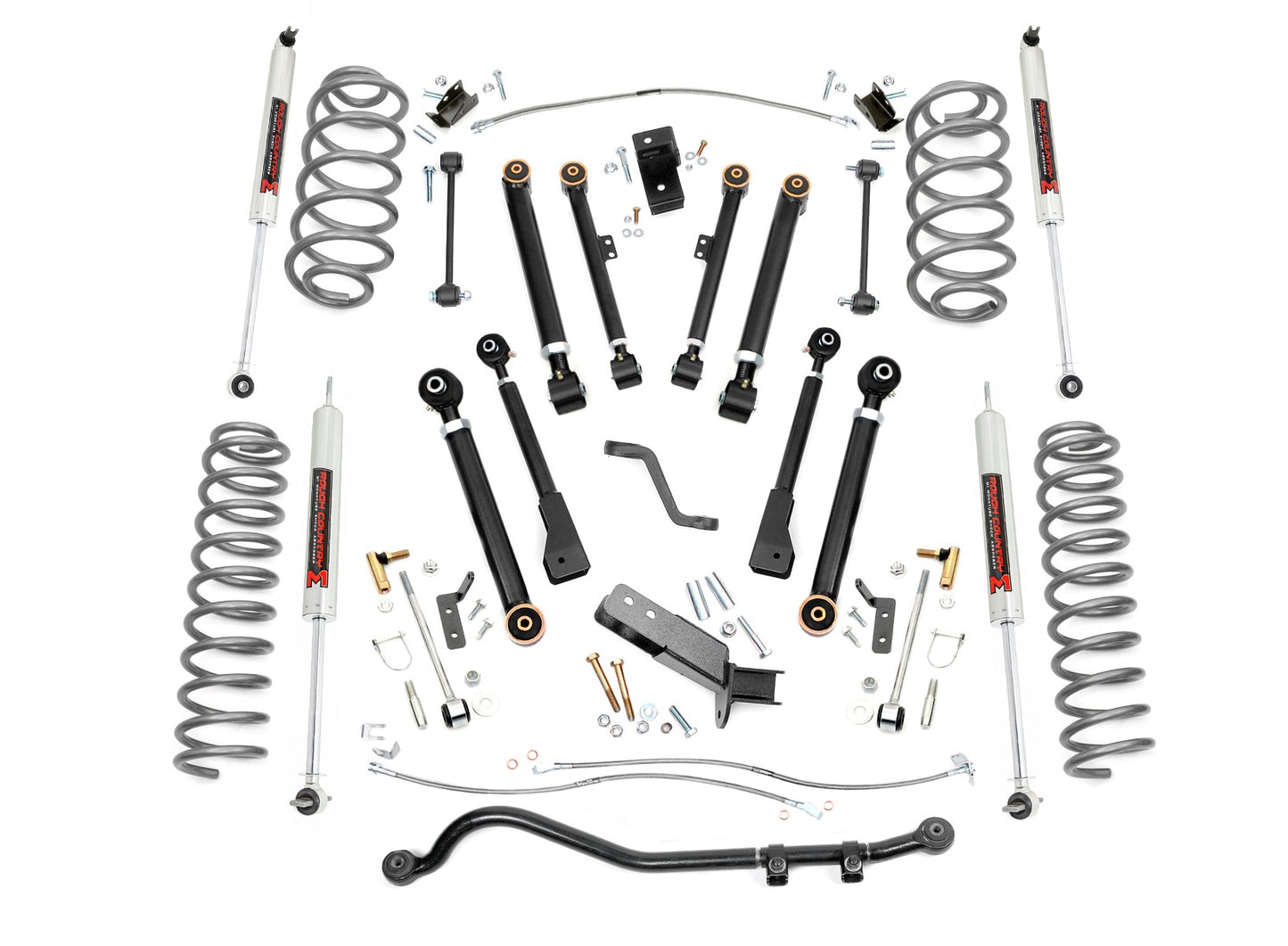 4 Inch Lift Kit | X-Series | M1 | Jeep Wrangler TJ (97-06)/Wrangler Unlimited (04-06) 