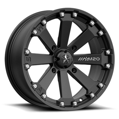 KORE UTV 14X7 4X115 MATTE BLACK 00MM