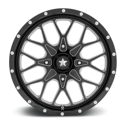 PORTAL UTV 18X7 4X110 86 G-BLK-MILL +0