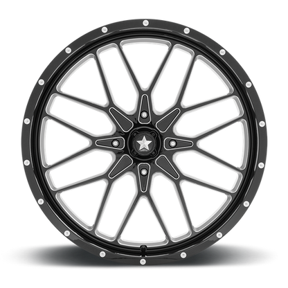 PORTAL UTV 24X7 4X137 112 G-BLK-MILL +0