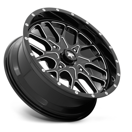 PORTAL UTV 15X7 4X137 96 G-BLK-MILL +10