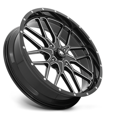 PORTAL UTV 24X7 4X156 115 G-BLK-MILL +0
