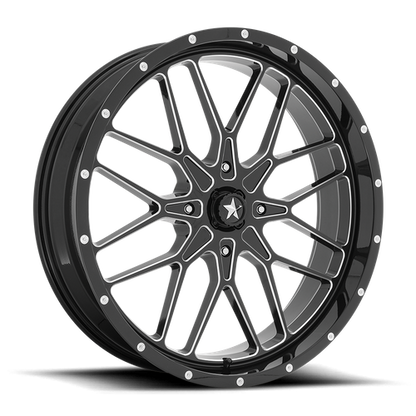 PORTAL UTV 24X7 4X137 112 G-BLK-MILL +0