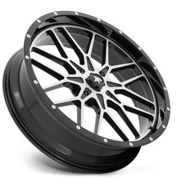 PORTAL UTV 24X7 4X137 112 G-BLK-MACH +0