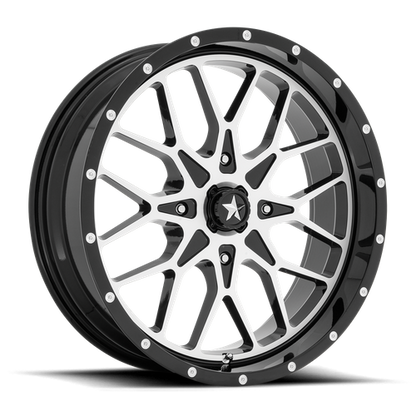 PORTAL UTV 20X7 4X110 86 G-BLK-MACH +0