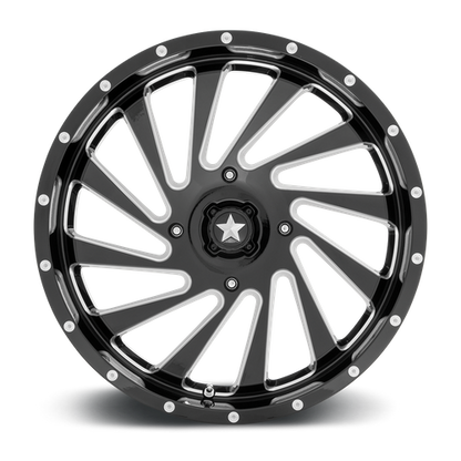 BLADE UTV 20X7 4X137 112 G-BLK-MILL +0