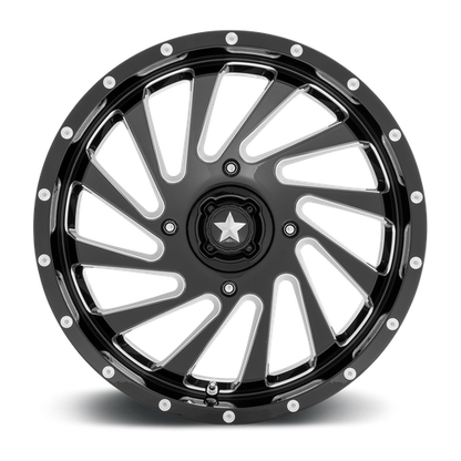 BLADE UTV 18X7 4X137 112 G-BLK-MILL +0