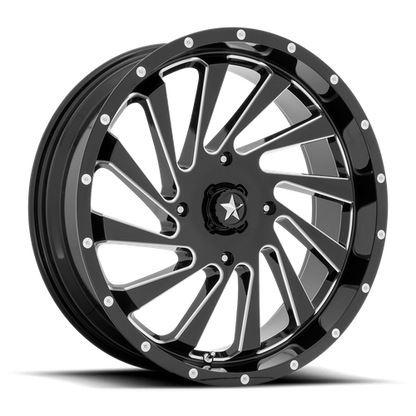 BLADE UTV 20X7 4X110 86 G-BLK-MILL +0
