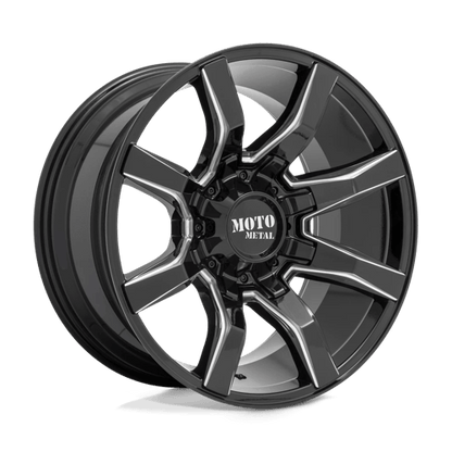 MO804 22X12 5X5.0/5.5 G-BLK MILL -44MM