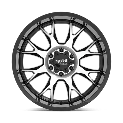 MO806 22X12 5X5.0 G-BLK MACH -44MM