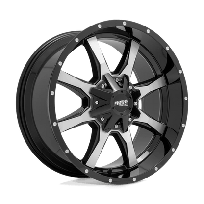 MO970 20X10 6X135/5.5 MACH G-BLK -24MM