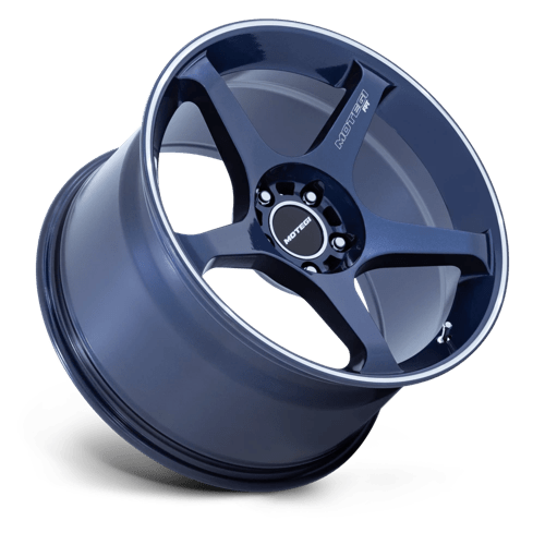 BATTLE V 18X8.5 5X100 56 +30 OB-BLU MCH