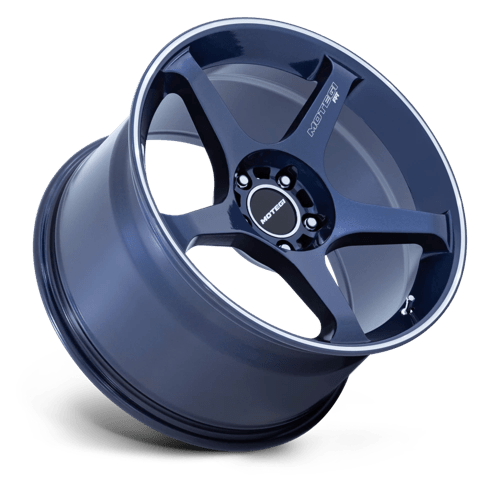 BATTLE V 18X9.5 5X120 74 +35 OB-BLU MCH