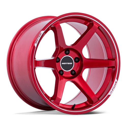 BATTLE VI 18X8.5 5X4.5 72 +22 CHY-RD-MCH