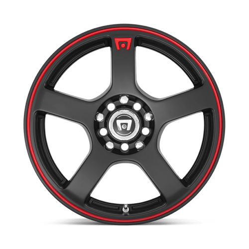 MR116 18X8 5X112/4.5 M-BLK/RED +45MM
