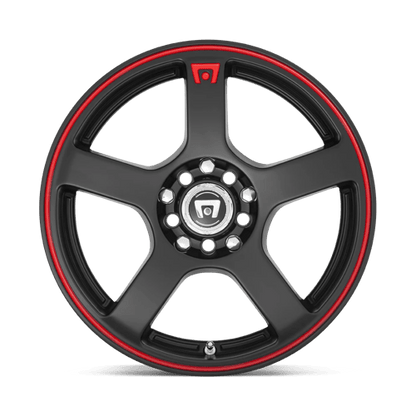 MR116 18X8 5X112/4.5 M-BLK/RED +35MM