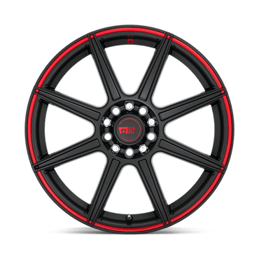 MR142 17X7 5X4.5/120 S-BLK RED 40MM