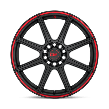 MR142 15X6.5 5X100/4.5 S-BLK RED 40MM