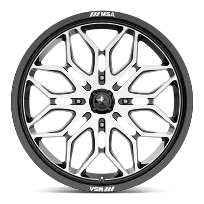 SNIPER UTV 22X7 4X156 115 G-BLK-MACH +10