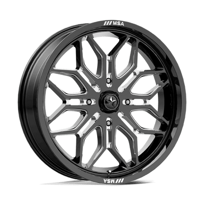 SNIPER UTV 20X7 4X110 86 G-BLK-MILL +10