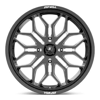 SNIPER UTV 20X7 4X137 96 G-BLK-MILL +10