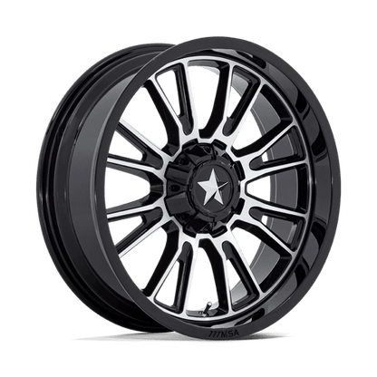 THUNDERLIPS UTV 15X7 4X137/156 G-BLK MCH