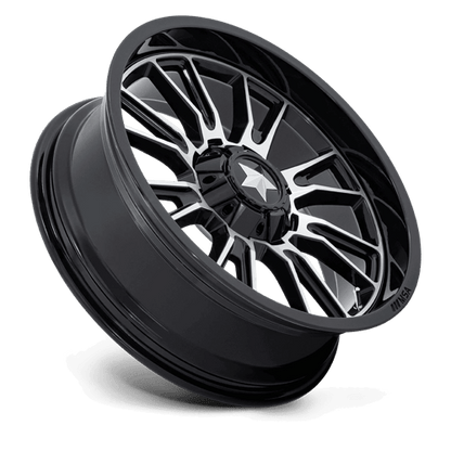 THUNDERLIPS UTV 22X7 4X137/156 G-BLK MCH
